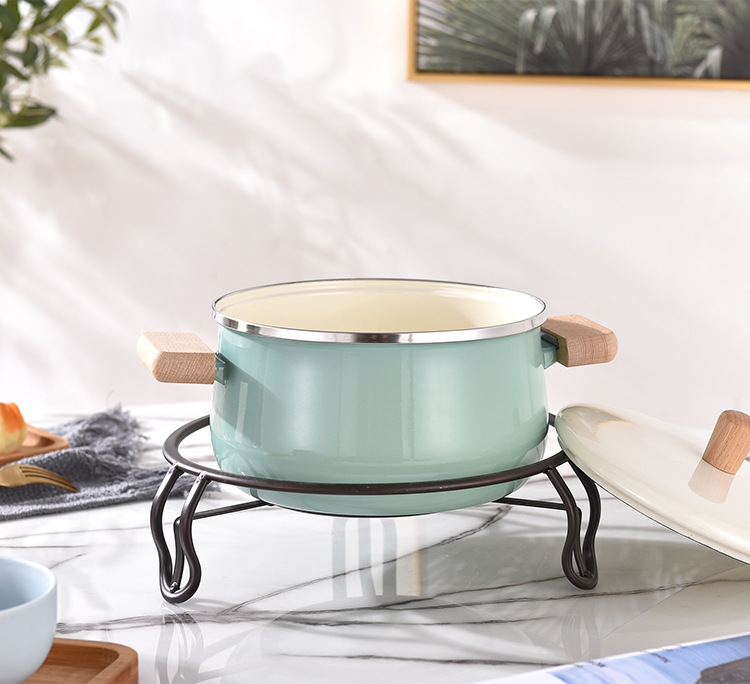 北欧风隔热垫锅架厨房置物架多功能台面砂锅垫锅具收纳架 锅架 (mzy