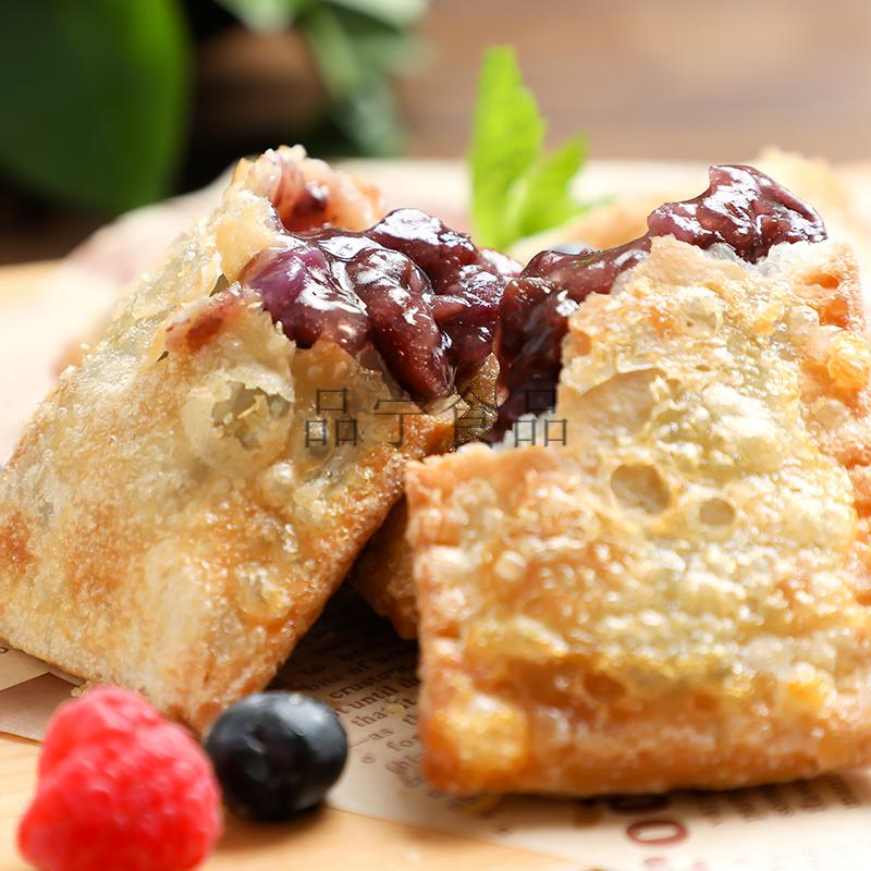 亚洲之星水果派美式红豆派香芋派油炸半成品冷冻 - 红豆派【图片 价格