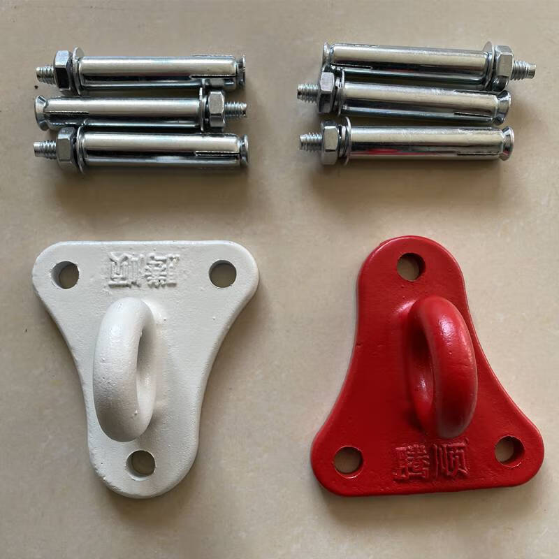 安全绳固定器安全逃生绳固定挂钩缓降器大号固定装置三角支架挂钩挂板