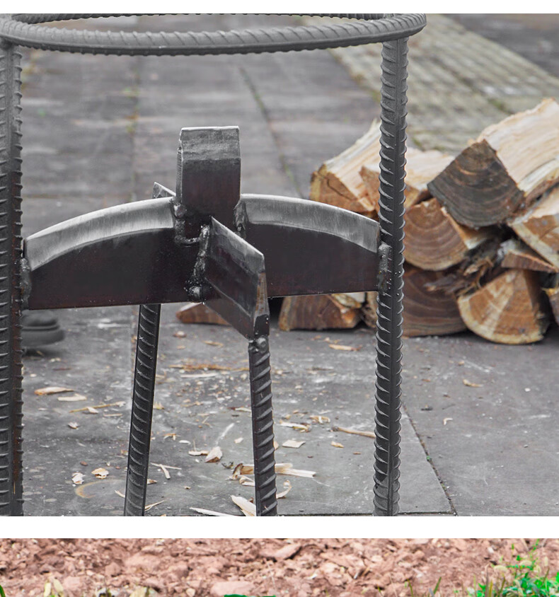 立喆劈柴神器家用农村户外手动快速劈材机安全木工斧十字纯钢柴高效大