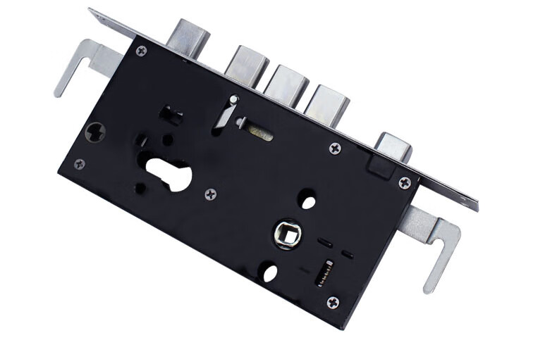 防盗门锁体 双快锁体大门锁配件 木门锁体24*240 普通功能锁体/无钩