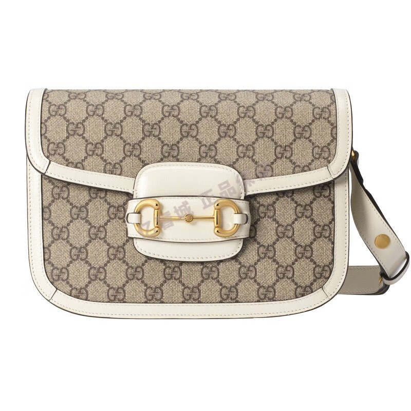 鉴定后发gucci古驰女包1955马鞍包小双g纹翻盖马衔扣单肩斜挎酷奇包包