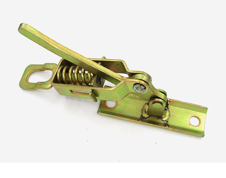 农用车厢锁扣 栏板半挂三轮车帮卡扣手搭扣货车弹簧挂钩把手 簧挂钩