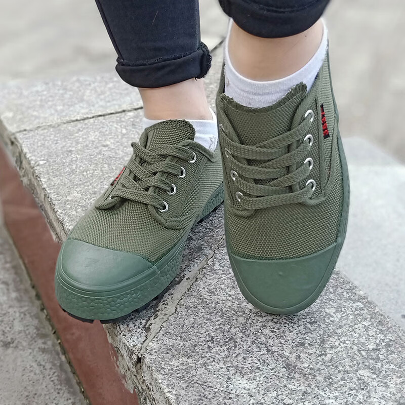 3537解放鞋耐磨防臭工作鞋男女款防滑橡胶底劳保鞋男新款胶鞋特训鞋