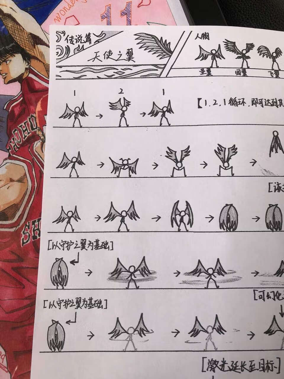 手翻书空白本子连环画纸手绘火柴人格斗简笔动画纸上翻页漫画教程asns