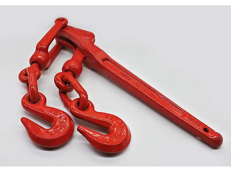 定制杠杠拉紧器棘轮式紧固器紧锁具链条捆绑器收紧器货车双钩拉紧1258