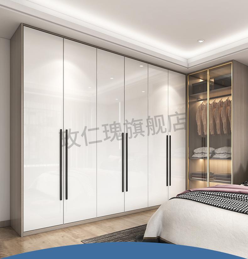 2022新款pet柜门柜门定制pet高光肤感衣柜门lg欧松板osb轻奢厨房橱柜