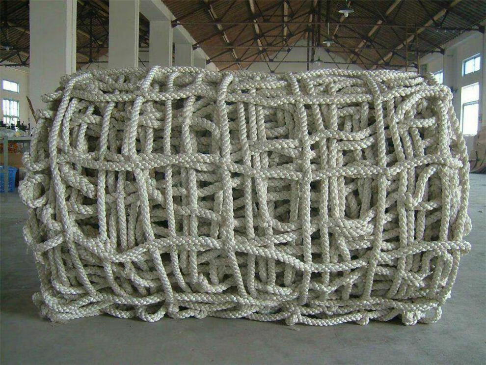 吊装网兜码头家用吊装网袋吊装网兜尼龙绳吊网化肥水泥网袋1吨2吨3吨