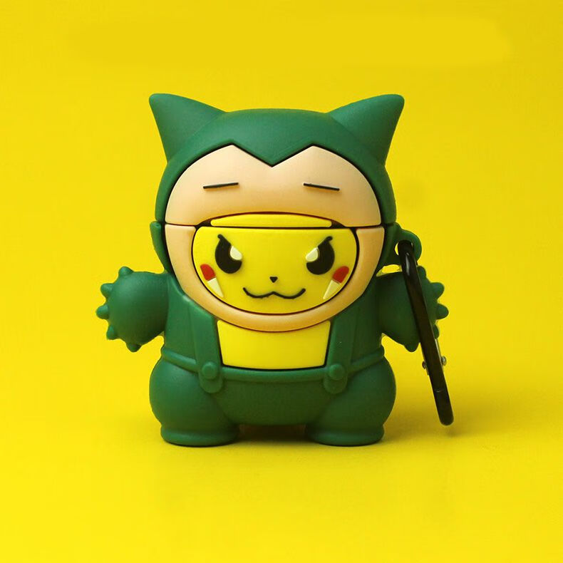 壳halfsun网易云影巨人蓝牙耳机壳 影巨人j18耳机套【灰色比卡丘】