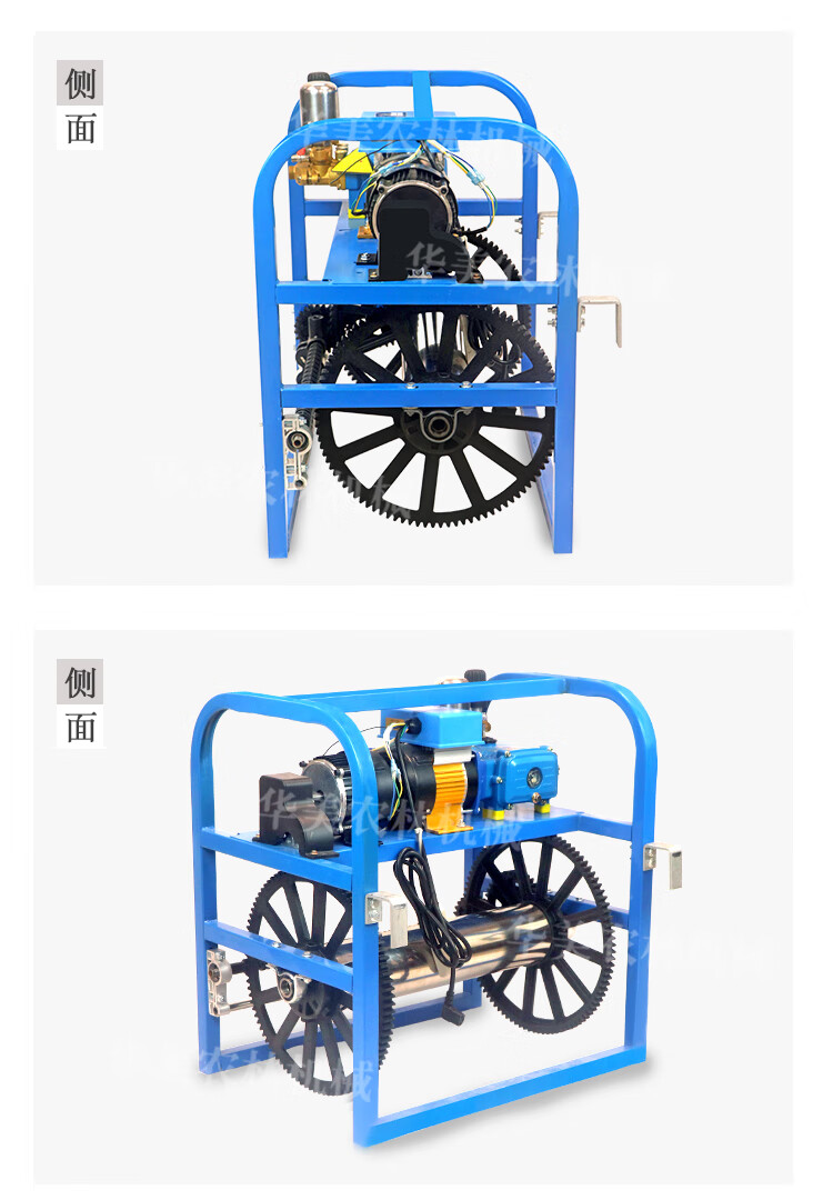 48v60v电动打药机农用高压双电机全自动排管喷雾器果树喷药机新式双