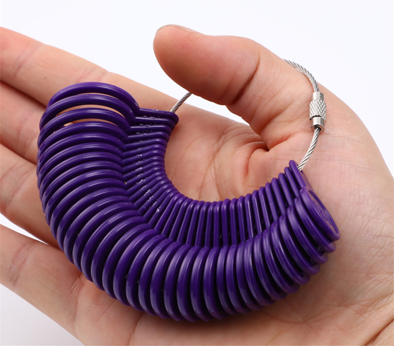 戒指尺寸测量圈港度戒指圈环测量工具量号器手指指围圈号尺码尺寸大小