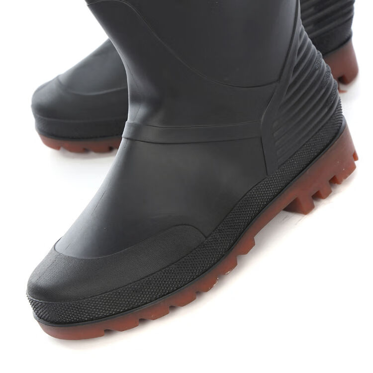 高品质岚岩男女系带过膝插秧靴软底耐磨下水裤钓鱼捕鱼靴农田水田水鞋
