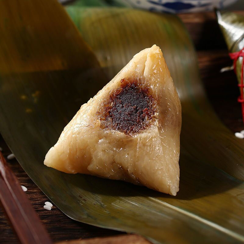 dj好物蜜枣糯米粽子香米粽混合口味早餐速冻甜粽蜜枣粽八宝粽混合4斤