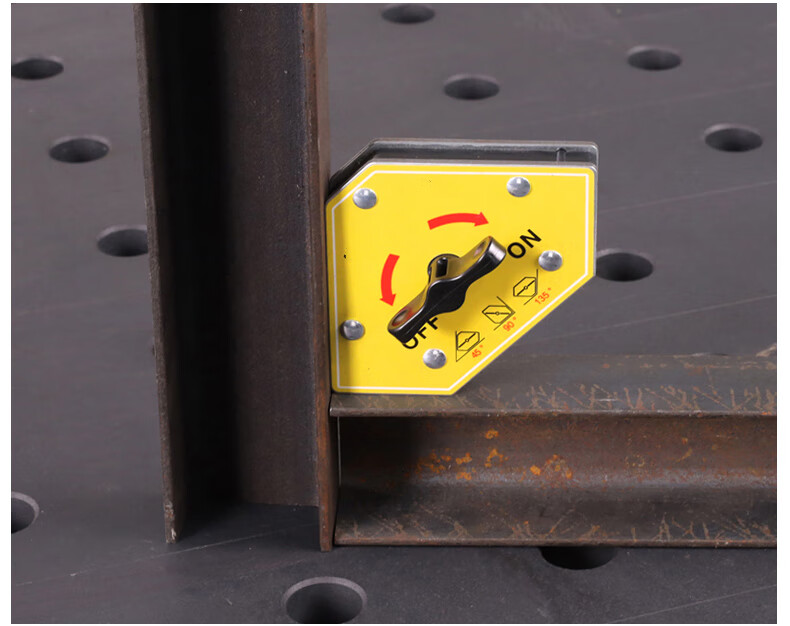 焊接固定器强磁性直角90度夹具多角度磁铁吸铁电焊神器三角定位器 大