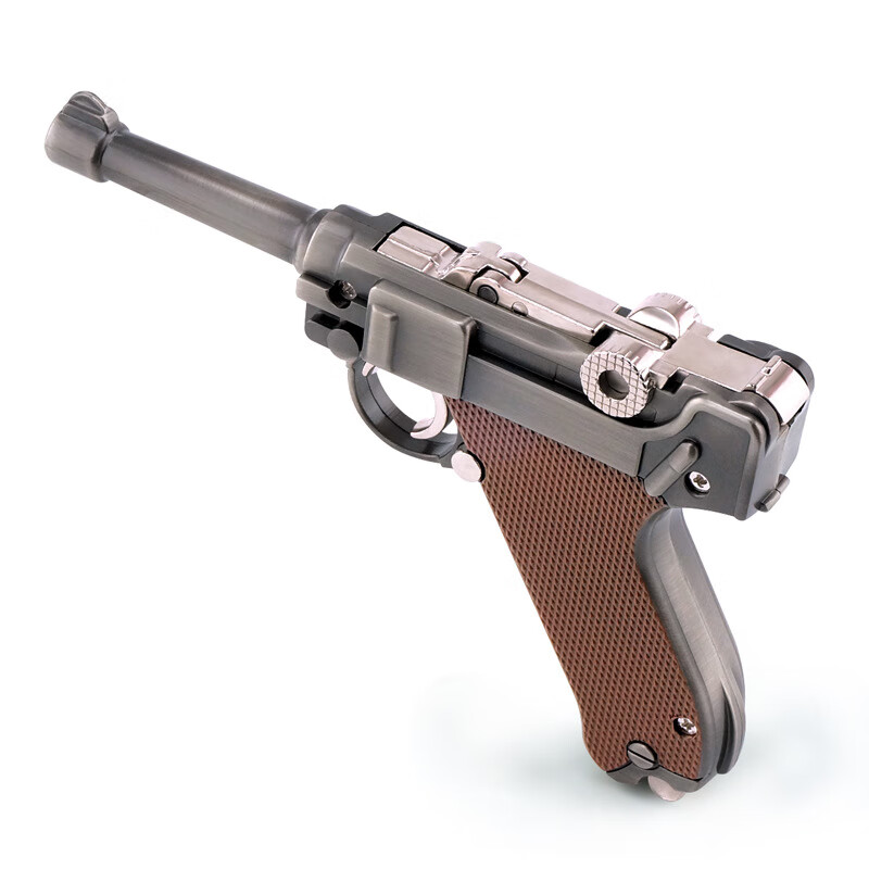 1:205男孩玩具枪 德国鲁格卢格p08金属可拆卸拼装儿童枪玩具789岁全