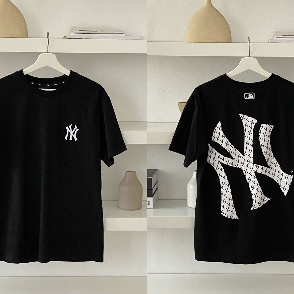 ny官方旗舰新款纽亦华宽松百搭短袖t恤纯棉情侣男女款校园休闲运动的