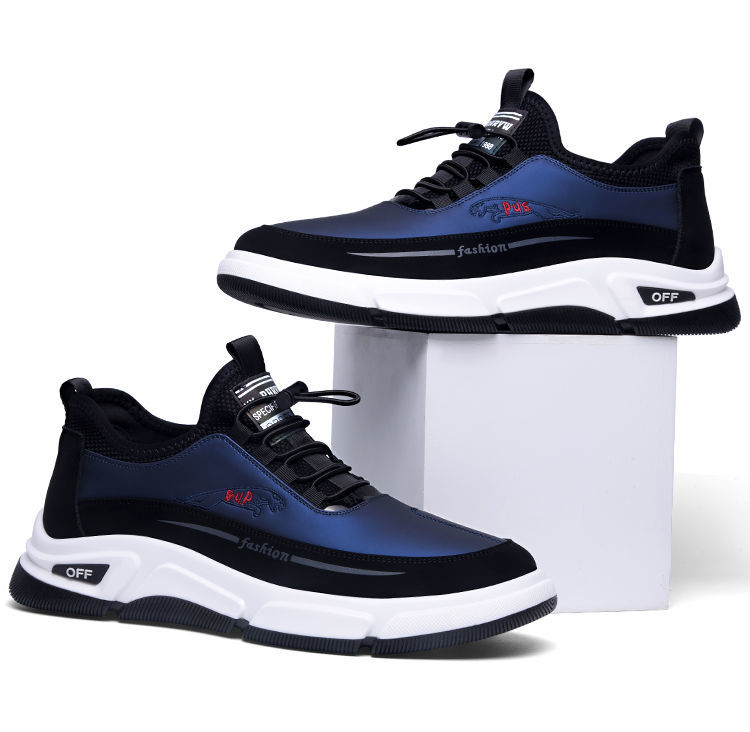 【官方名品 联名限量款】喜得龙男鞋新款春季季皮面运动鞋男韩版百搭