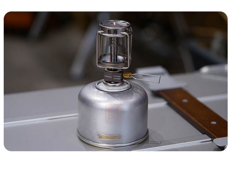 kovea钛合金瓦斯灯户外露营灯氛围神器气灯野营马灯吊灯450克g5气罐套