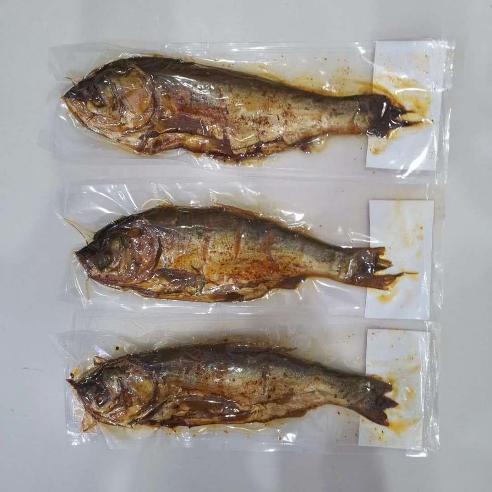山东名吃东平湖特产五香糟鱼真空即食整条熟鲢鱼袋装500克 五香糟鲢鱼
