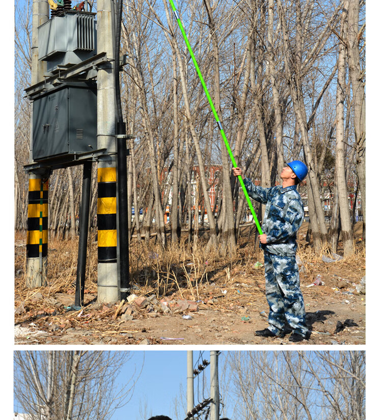 高压伸缩拉闸杆10kv令克棒35kv绝缘令克棒110kv操作棒绝缘杆 10kv