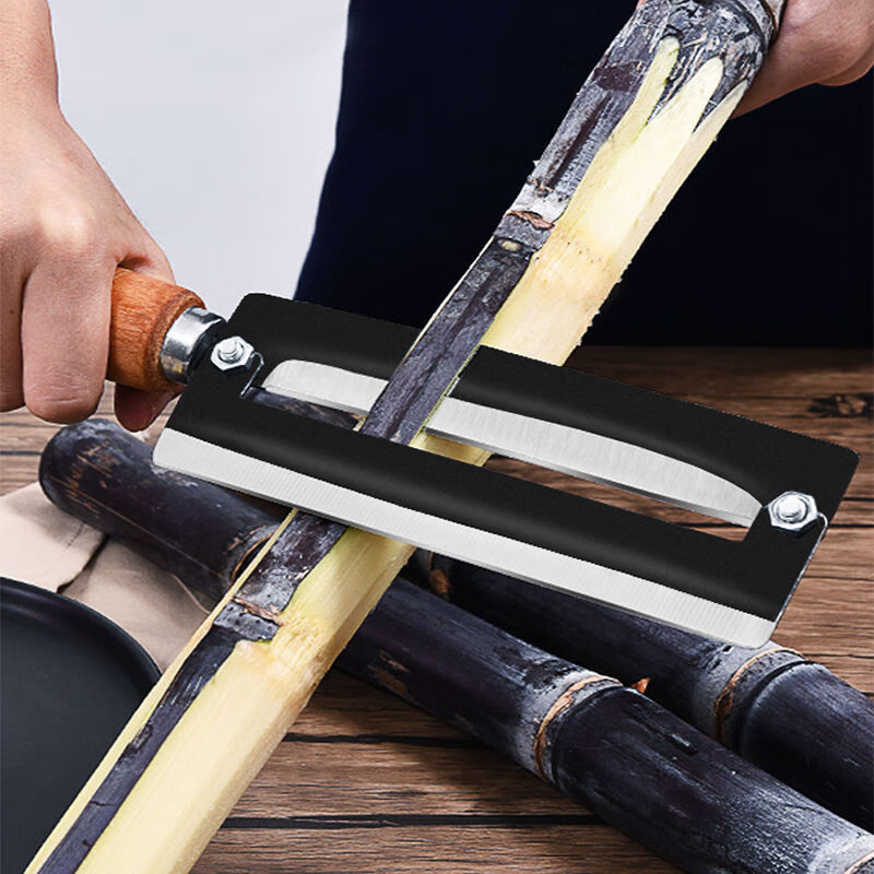 甘蔗刀菠萝刀甘蔗削皮刀不锈钢甘蔗刀加大加厚菠萝刀刨刀削皮器削甘蔗