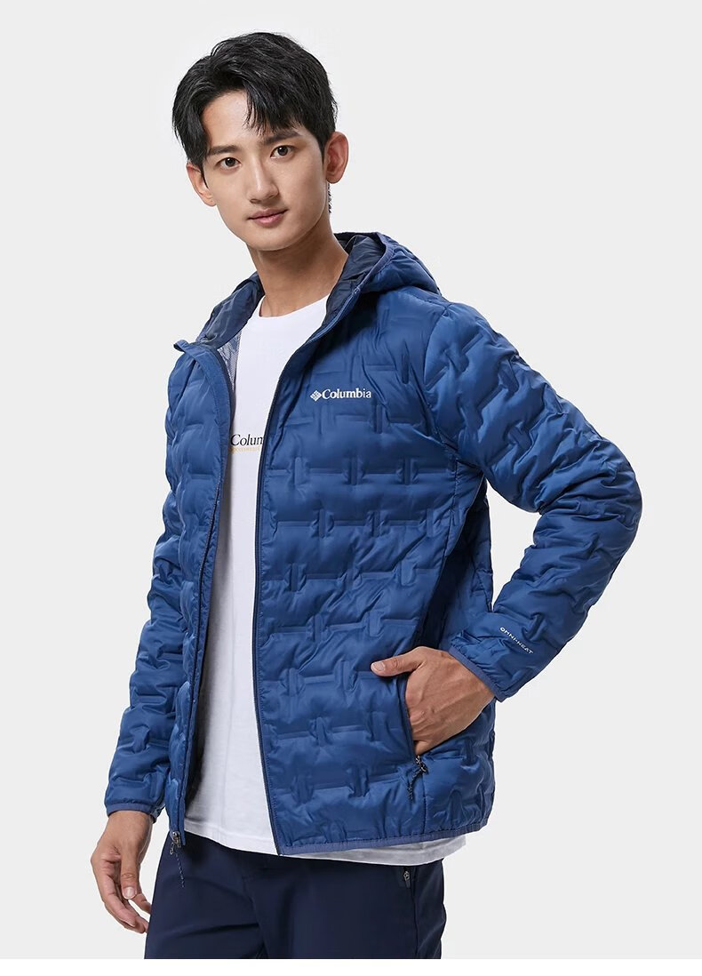 columbia哥伦比亚羽绒服户外冬季男子热能热压650蓬保暖时尚休闲we