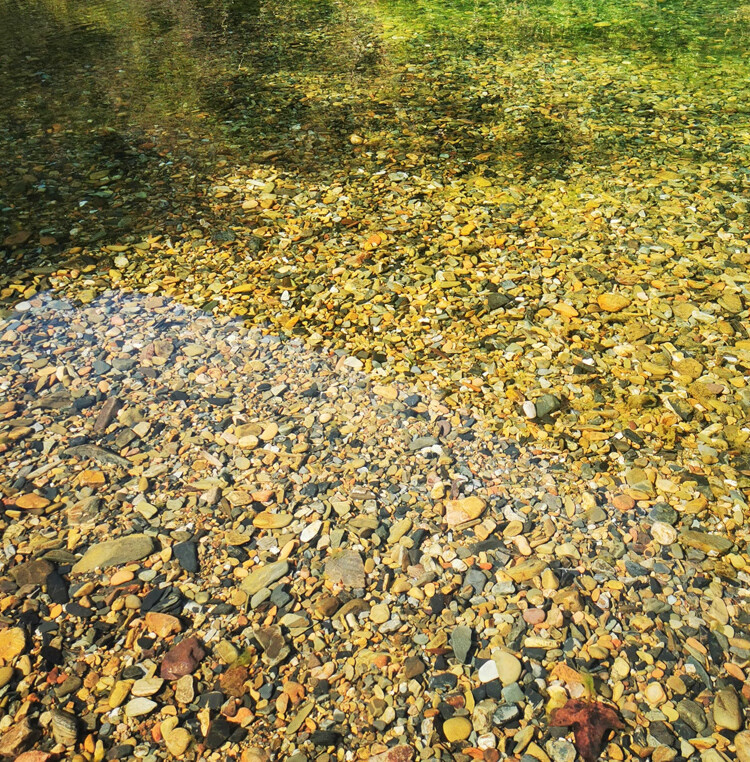原生溪砂溪流石底沙水族鱼缸造景装饰底层石头沙子砾石天然鹅卵石扁