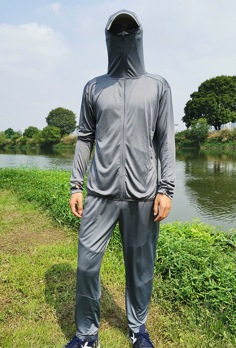 雨防晒透气防紫外线防蚊衣比赛垂钓钩鱼防嗮服户外钓鱼服装男装套装