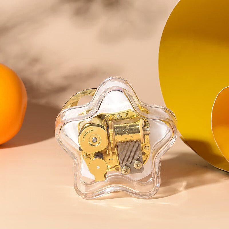 小樽八音盒天空音乐盒心灵礼物日本北海道小樽同款水晶八音盒送你一颗