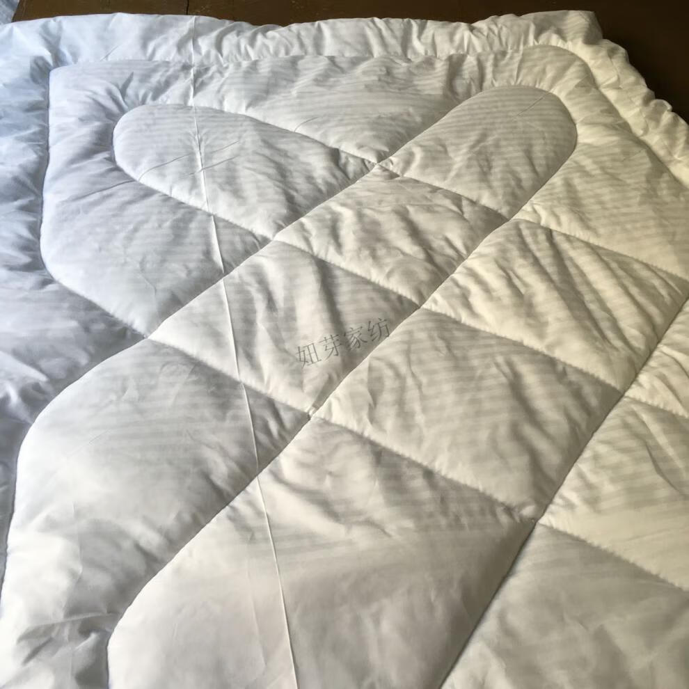 医院病房床上用品棉胎 丝棉被子芯 褥子 被罩 被单 枕套 白色 棉花