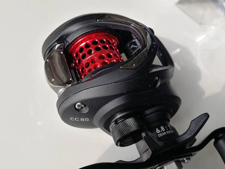 啊布轮水滴pr100水滴轮b3pc80改装微物线杯85克混陶瓷轴承集成稳定圈