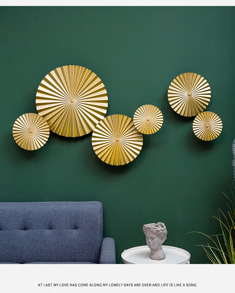 轻奢墙面装饰酒店背景墙装饰饭厅大堂新中式墙饰客厅餐