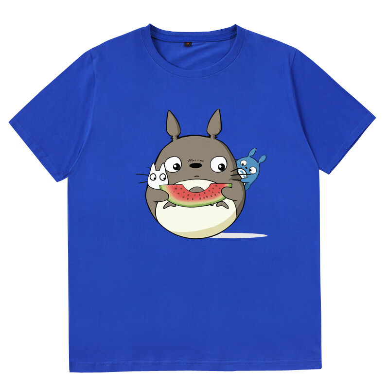 宫崎骏卡通日系短袖t恤衫棉半袖潮流男女士学生情侣装夏季体恤周边