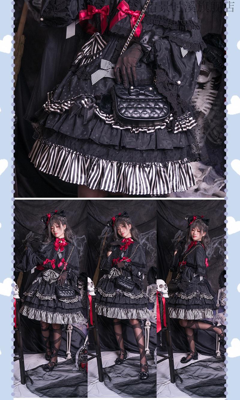 现货有点嗲绵羊泡芙原创包lolita可爱日常jk制服通勤女方包夏季百搭