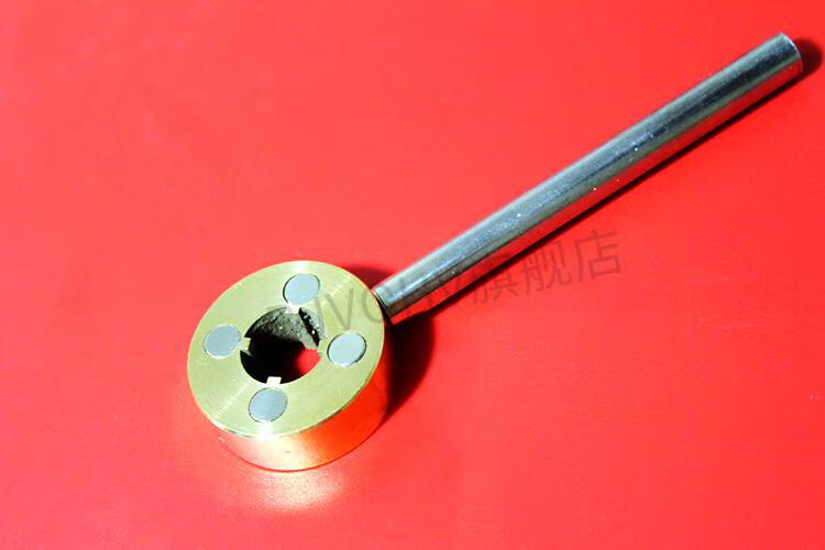 花十字型阀门钥匙暖气磁性锁闭阀自来水表前阀门开关扳手供暖地热力四