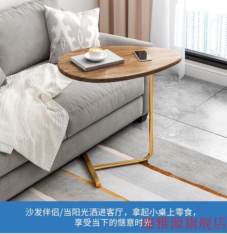 床头柜简约现代卧室迷你小型轻奢小尺寸床边置物架简易床头小桌子白黑