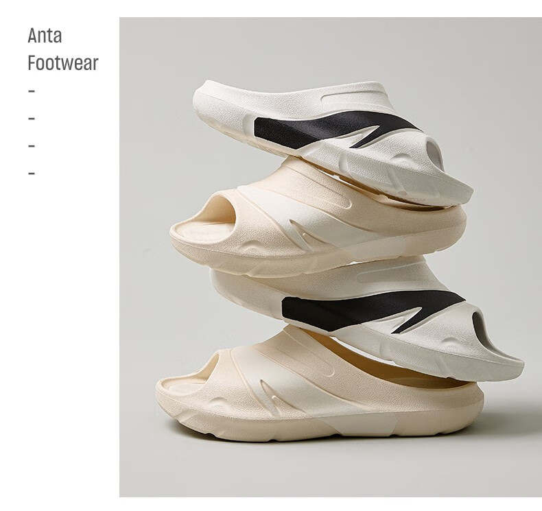 安踏c37运动拖鞋男女2022夏季新款防滑耐磨外穿潮沙滩软底厚底男款