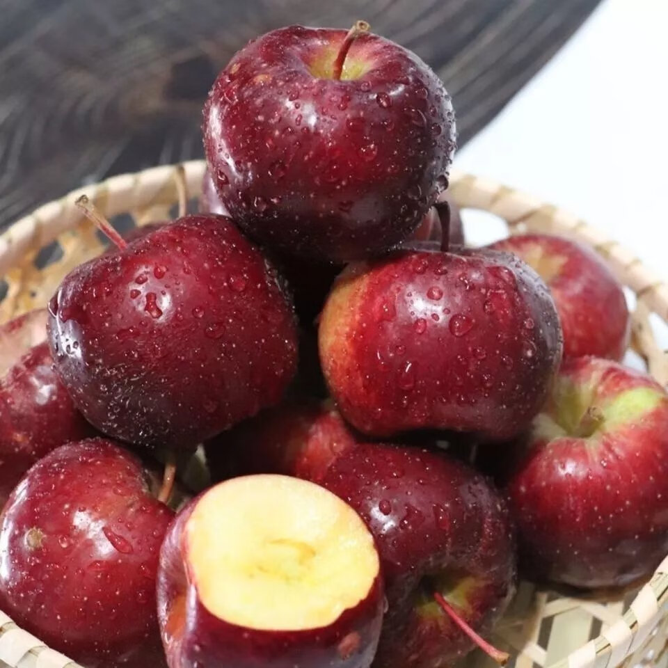 东北大秋果龙丰果现摘酸甜脆孕妇水果小苹果新鲜海棠果 小果 3斤