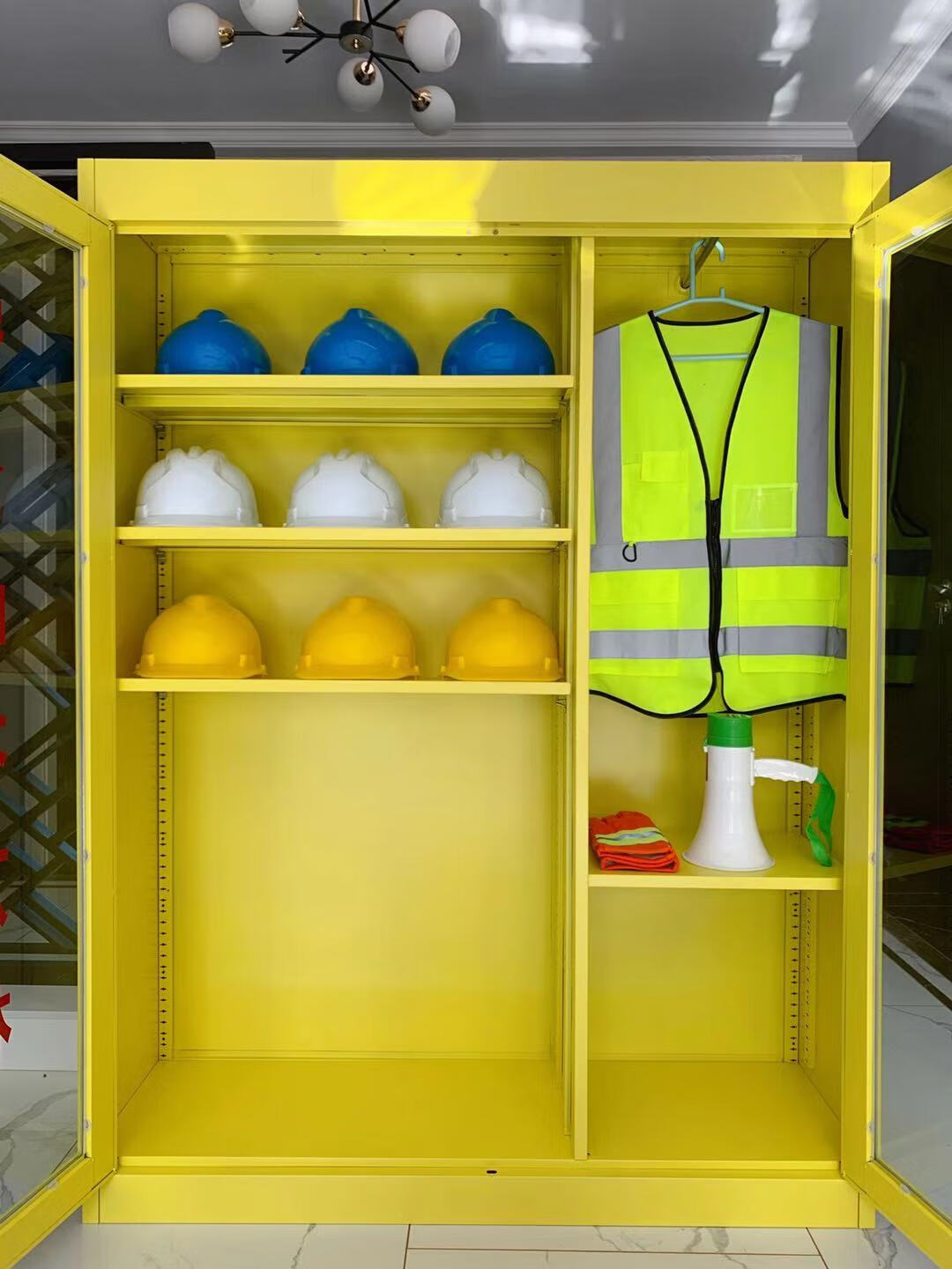 安全帽存放柜安全帽放置柜安全帽存放架安全帽柜现货 1700*900*360不