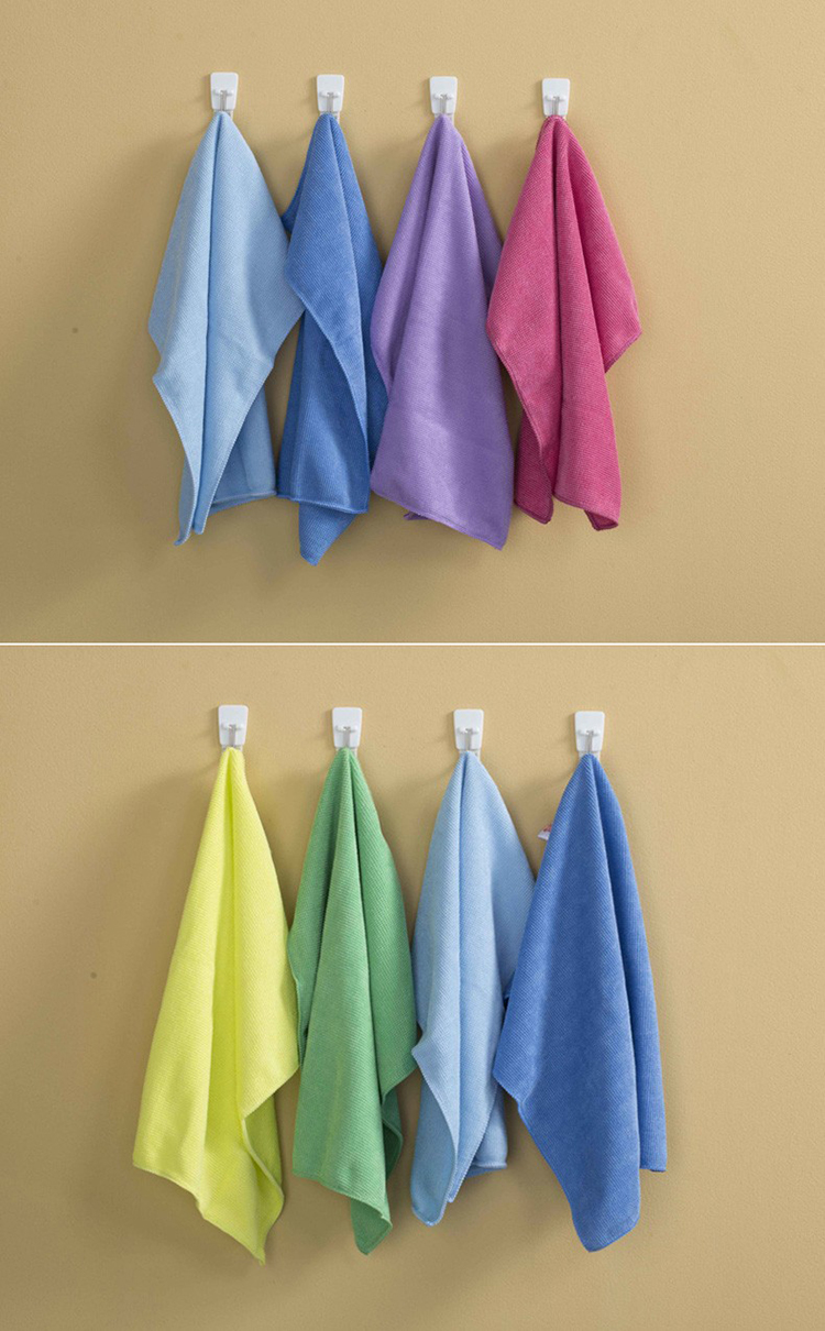 柔软加厚耐用吸水多用途 厨房洗碗擦桌子家务毛巾 轻松去油污百洁布