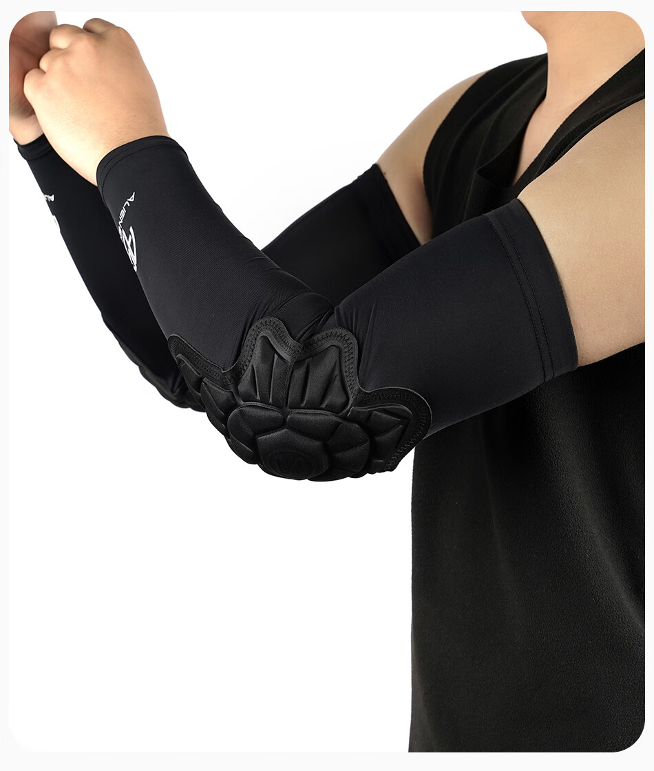 外星蜗牛摩托车夏季骑行防晒无痕摩旅通勤防擦伤冰丝网眼冰袖黑色护具