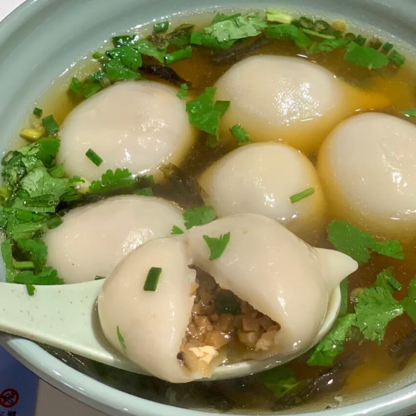 衢州特产正宗龙游北乡汤圆咸味咸口鲜肉汤圆大元宵丸传统手工小吃 2份