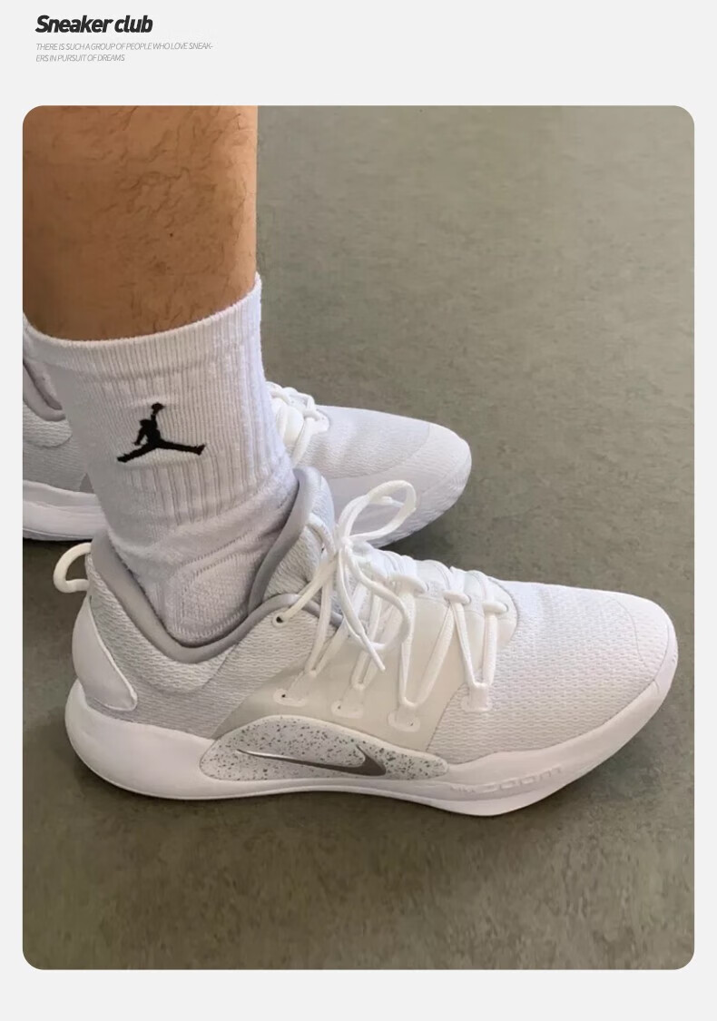 耐克nike hyperdunk x low 10男子实战篮球鞋 ar0465-100 44【图片