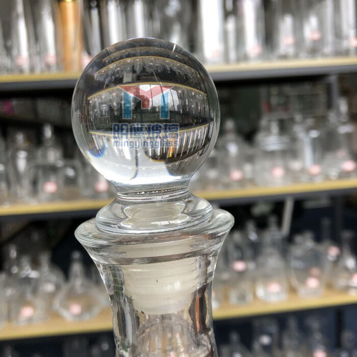 xo洋酒 瓶塞食品级瓶塞透明实心水晶玻璃酒塞威士忌白酒洋酒烈酒酒塞