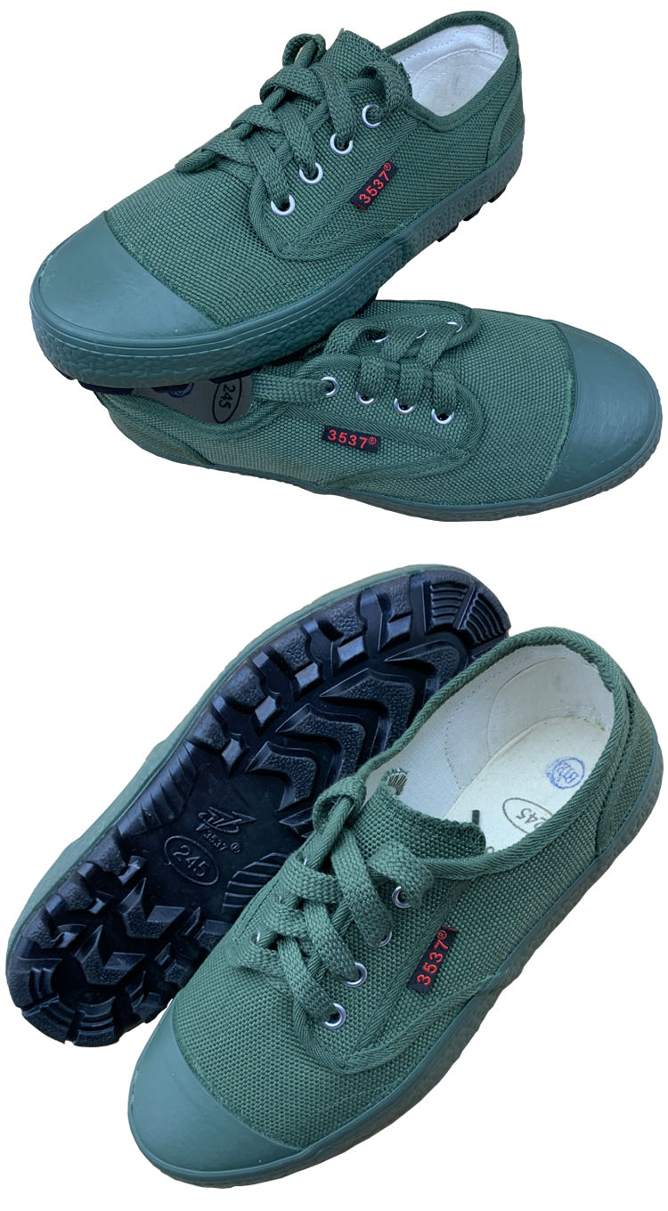 鞋子男3537解放鞋男防臭耐磨防滑劳保鞋工地劳动鞋低帮黄胶鞋作训鞋新