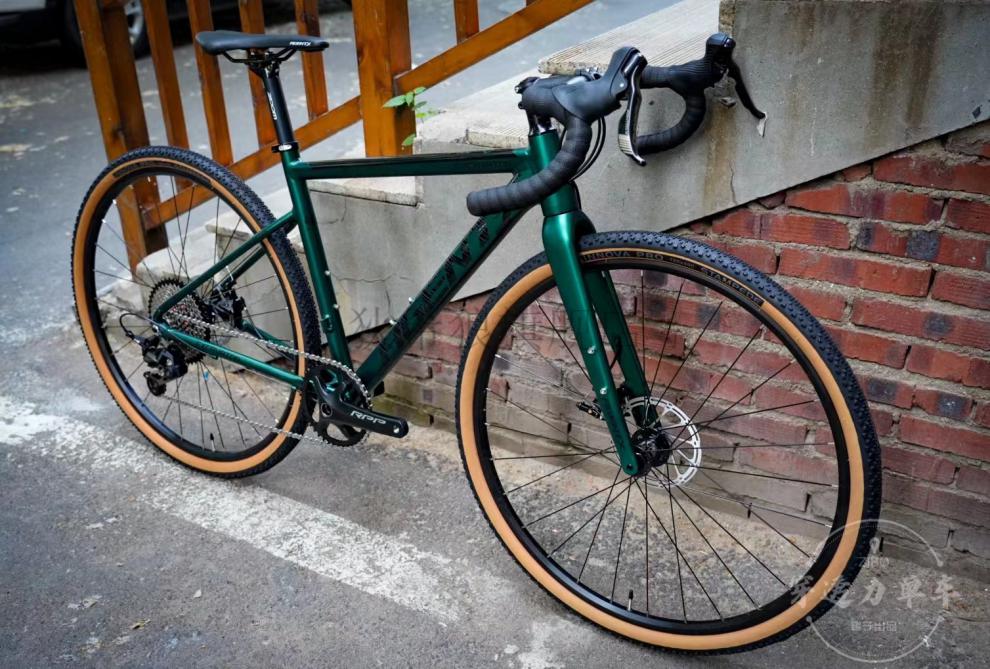 gravel公路車閃電礫石越野公路車 碳纖維前叉 越野公路車自行車 藍色