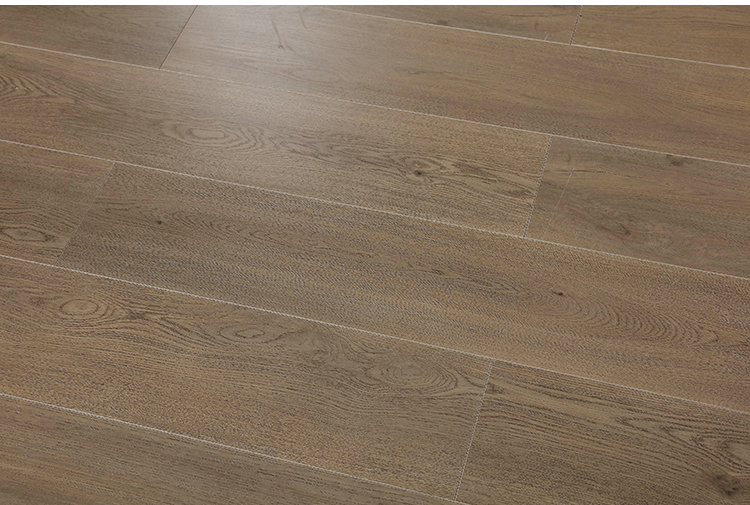 皇浩裕深咖色自然松木三层多层实木复合地板家用地暖金刚板直销环保