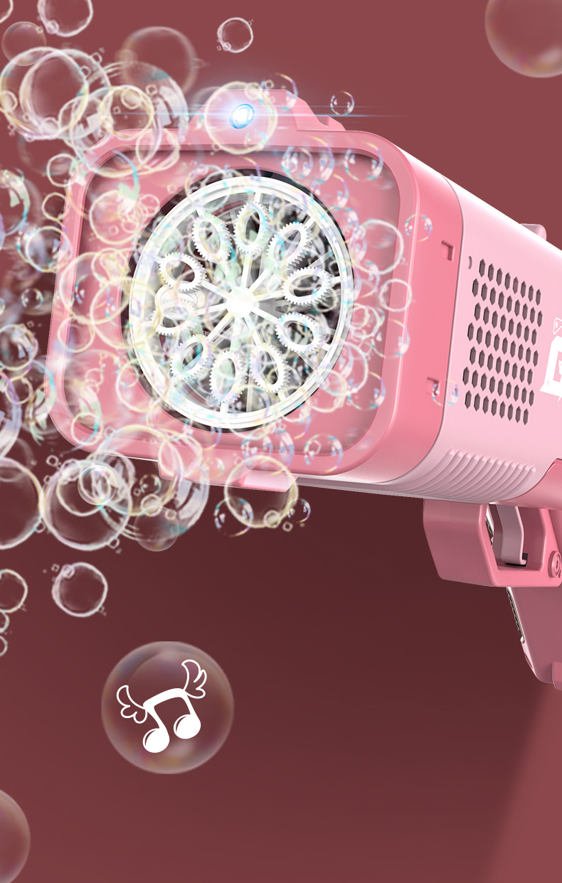 泡泡机少女心ins网红礼盒儿童手持吹泡泡机少女心ins网红电动全自动枪