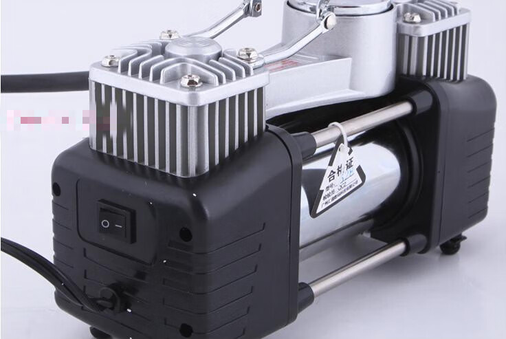 赛王汽车双缸轮胎打气泵赛王628ab大功率车用12v双缸充气泵汽车轮胎打