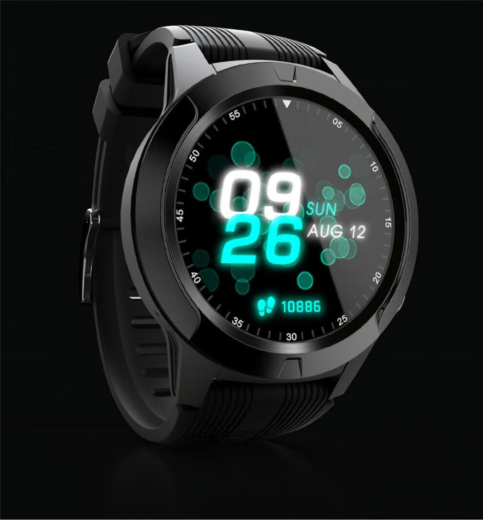 多功能智能手表男子蓝牙呼叫心率运动模式定位智能手表安卓赛事马拉松